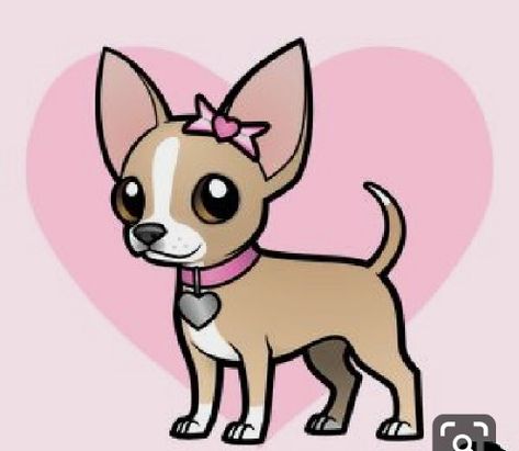 Cartoon Chihuahua Tattoo, Chichuachua Tattoo, Chihuahua Cake, Chihuahua Cartoon, Chihuahua Drawing, Cartoon Pets, Chihuahua Tattoo, Chihuahua Art, Short Dog