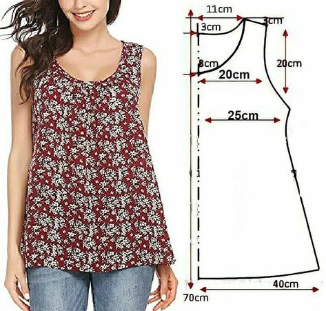 Projek Menjahit, Tunic Sewing Patterns, Girls Dress Sewing Patterns, Sewing Clothes Women, Sewing Tutorials Clothes, Dress Making Patterns, Blouse Drafting Patterns, Diy Blouse Pattern, Blouse Pattern Sewing