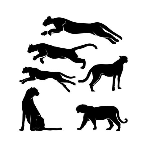 Black Panther Silhouette, Dark Tattoos For Men, Panther Silhouette, Panther Illustration, Leopard Sketch, Panther Drawing, Panther Tattoos, Wind Logo, Black Panther Face