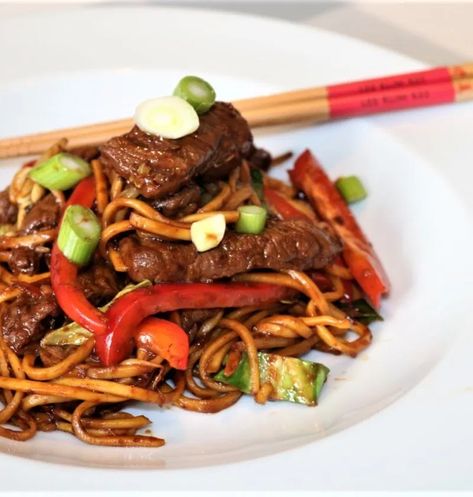 Black Bean Garlic Sauce, Black Bean Noodles, Vegetable Mixes, Beef Noodles, Black Bean Sauce, Fried Beef, Beef Stir Fry, Stir Fry Sauce, Noodles Recipe