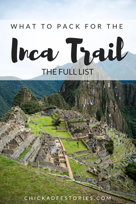 Inca Trail Packing List, Inca Trail Peru, Peru Itinerary, Inca Trail Hike, South America Travel Destinations, Inca Trail, Inca Trails, Peru Travel, Dream Travel Destinations