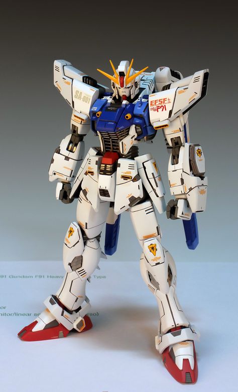 Custom Build: MG 1/100 Gundam F91 - Gundam Kits Collection News and Reviews F91 Gundam, Gundam F91, Rosario Vampire Anime, Gundam Mobile Suit, Gundam 00, Gundam Custom Build, Custom Gundam, Gundam Art, Mecha Anime