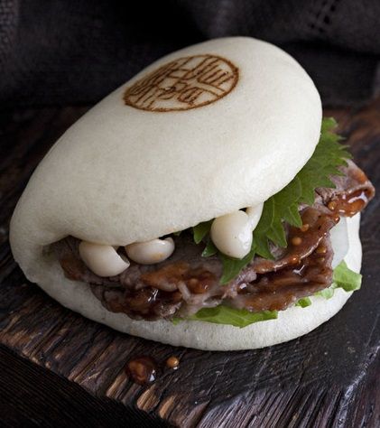 Gastronomic Food, Vietnam Food, Bao Buns, Fire Food, Wagyu Beef, Bread Bun, Food Obsession, Cafe Food, Food Menu