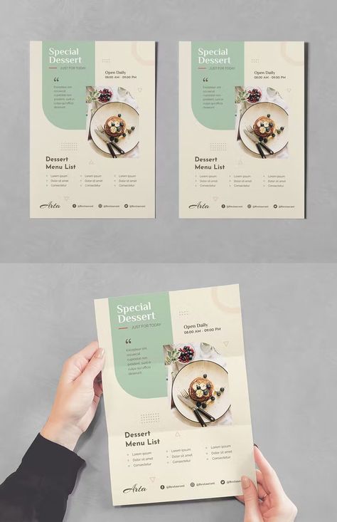 Food Flyer Templates PSD Menu Design Ideas Templates, Catering Menu Design, Menu Design Layout, Restaurant Graphics, Coffee Shop Logo Design, Menu Card Design, Coffee Shop Menu, Menu Card Template, Menue Design