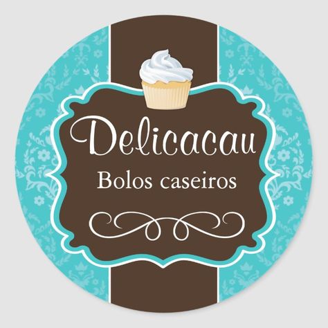 Specialty Cupcakes, Gourmet Bakery, Food Logo Design, Minimalist Business Logo, Bakery Packaging, Home Bakery, Packaging Stickers, Minimalist Business, Packaging Labels Design