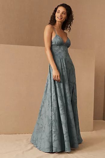 Dresses for Women | Unique Dresses Online | Anthropologie Sea Blue Dress, Morgan Dress, Bhldn Dresses, Bhldn Dress, Yule Ball, Fame And Partners, Navy Bridesmaid Dresses, Design Board, Chiffon Maxi