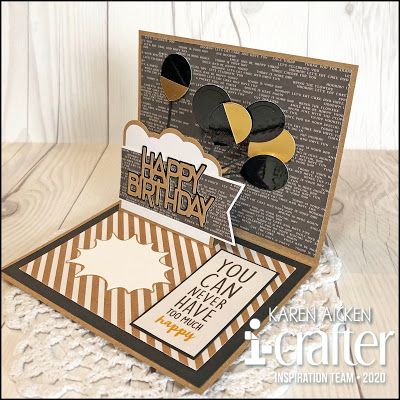 Exploding Gift Box, Pop Up Card Templates, Gold Foil Cards, Masculine Birthday Cards, Boy Cards, Paper Creations, Interactive Cards, Birthday Cards For Men, Bird Cards