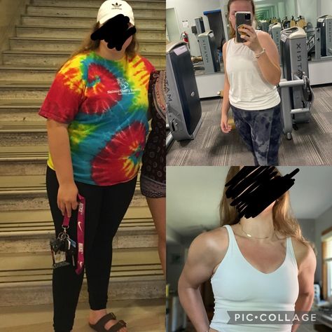 What you can see here is a progress picture showing a fat loss from 245 pounds to 145 pounds. That's a respectable loss of 100 pounds. Overcoming Obstacles, Free Weight, Weekly Schedule, High Intensity Interval Training, Progress Pictures, Fat To Fit, Interval Training, Fitness Lifestyle, Nice Tops