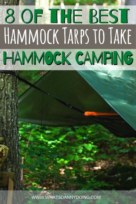 Love hammock camping but need something to protect you from the elements? You'll need a hammock tarp! Check out this guide to the best hammock tarp for hammock camping out there.  #hammockcamping #hammocktarp #besttarpforhammockcamping #hammock #tarp Hammock Tarp, Outdoor Adventure Activities, Hammock Camping, Blogging Advice, Adventure Activities, How To Set Up, Camping And Hiking, Buying Guide, Outdoor Hiking