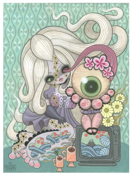 Junko Mizuno Junko Mizuno, Pastel Punk, Art Mignon, Art Kawaii, Manga Artist, Pop Surrealism, Creepy Cute, Kawaii Art, Retro Art