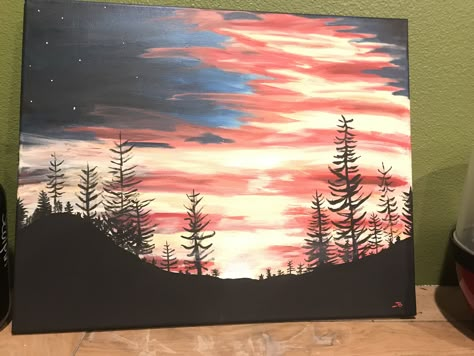 Painting Ideas On Canvas Country Easy, American Flag Painting On Canvas Easy, Simple Painting Ideas Step By Step, Veterans Day Paintings On Canvas Easy, America Painting Ideas, Western Acrylic Painting Ideas, Country Canvas Painting Easy, Simple Country Paintings, Western Canvas Painting Ideas