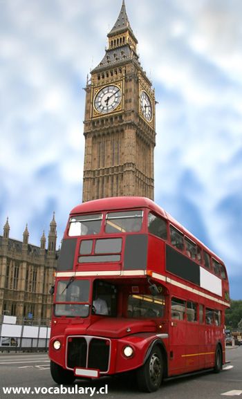 England and English Words - Typical Things and Vocabulary Decker Bus, London Baby, Big Ben London, Red Bus, Double Decker Bus, Voyage Europe, London Bus, London Town, London Calling