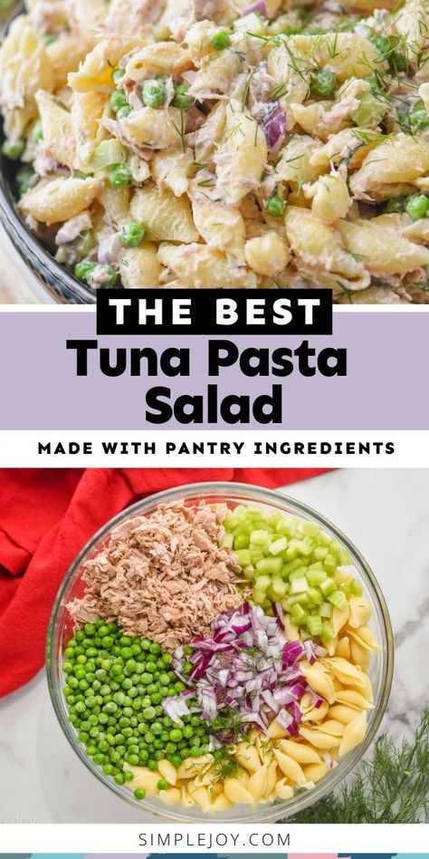 Best Tuna Pasta Salad, Perfect Picnic Food, Tuna Pasta Salad Recipes, Tuna Pasta Salad, Tuna Salad Pasta, Tuna Pasta, Cold Salad, Tuna Recipes, Picnic Food