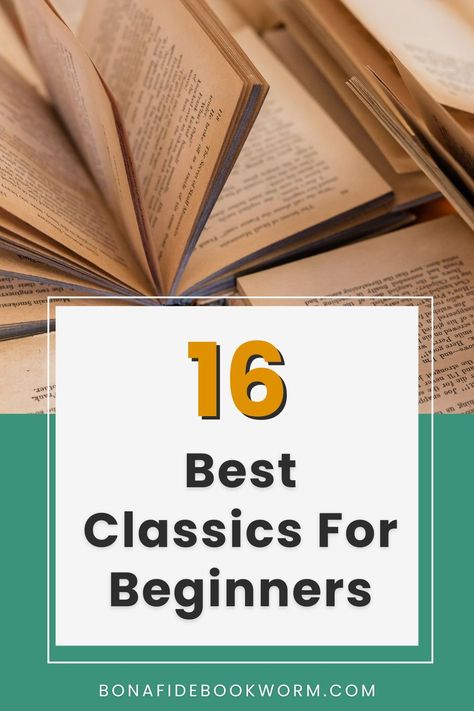 The classic books on this list are handpicked to be some of the easiest classics to read, as well as classics that are most definitely worth the time spent reading them. Many of them are fun stories that you’ll love; others are books that have highly influenced popular culture; and still others touch on important themes that make them classics you won’t want to miss. And some of the books here combine all three of these elements! Classics Reading List, Classic Books To Read List, Popular Books To Read, Books To Read List, Classic Books To Read, Classics To Read, Best Classic Books, To Read List, I Capture The Castle