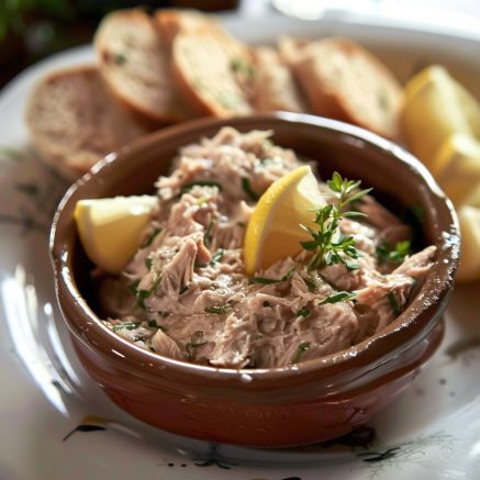 Recette délicieuse de Rillettes de Thon Sauce, Restaurant, Essen