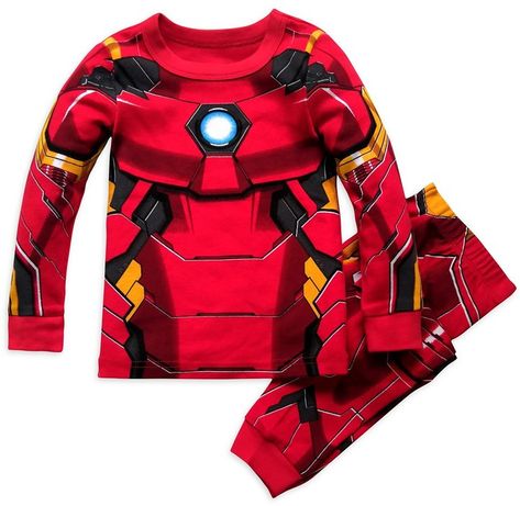 Iron Man Costume PJ PALS for Boys Avengers Clothes, Iron Man Costume, New Iron Man, Ironman Costume, Men's Uniforms, Iron Man Armor, Young Avengers, Mens Pajamas Set, Pajamas Comfy