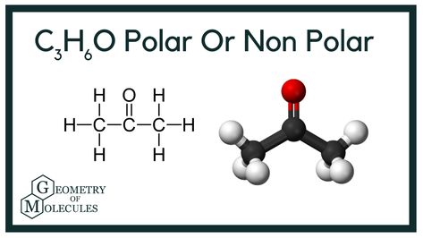 #AcetonePolarity​ #Acetone​ #C3H6O​ #GeometryOfMolecules​ Lewis Structure, Chemical Formula, First Look, Chemistry, Geometry, How To Find Out, Look At, Math Equations, Quick Saves