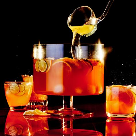 Lunar New Year’s Lychee Punch Recipe | Bon Appétit Sparkling Wine Drinks, Lychee Cocktail, Wine Recipes Drink, Best Sparkling Wine, Sparkling Wine Cocktails, Champagne Recipes Cocktails, Ginger Fizz, Italian Drinks, Sparkling Cocktail