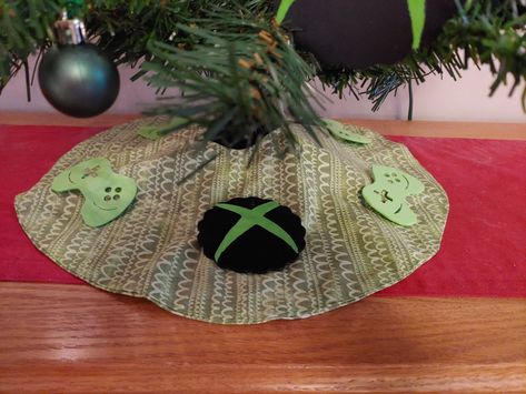 Xbox Christmas Tree, Tree Skirts, Christmas Tree Skirt, Xbox, Christmas Tree, Novelty Christmas, Christmas Ornaments, Holiday Decor, Christmas