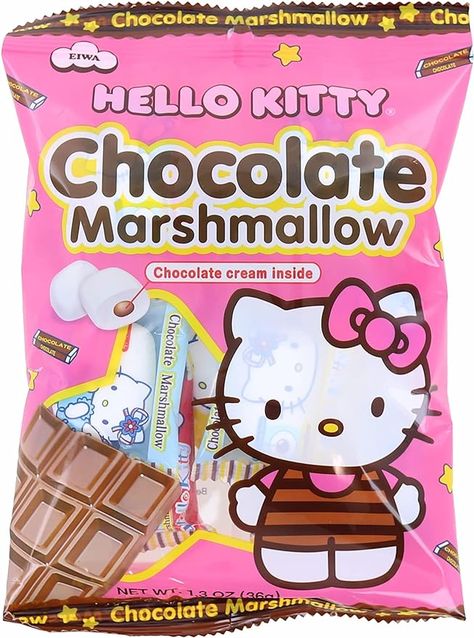 Hello Kitty Japan Chocolate Marshmallow Candy, 1.7 Ounce : Amazon.ca: Grocery & Gourmet Food Japan Chocolate, Hello Kitty Chocolate, Marshmallow Candy, Chocolate Marshmallow, Hello Kitty Themes, Hello Kitty Aesthetic, Hello Kitty Characters, Kitty Drawing, Chocolate Marshmallows