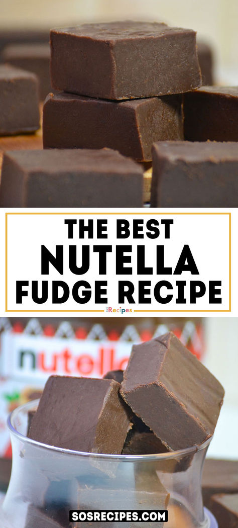 Once you try this Nutella Fudge recipe, you’ll never be able to go back. There’s nothing not to love about this snack, it’s soft, gooey, and full of chocolate greatness. With also only 3 ingredients, how more heavenly can it possibly get? #NutellaFudge #EasyRecipes #ChocolateLovers #DessertIdeas #SweetTreats #HomemadeFudge #Yummy #QuickDesserts #Foodie #TreatYourself Nutella Fudge 2 Ingredient, Nutella Fudge Recipe, Easy Nutella Dessert Recipes, Nutella Dessert Recipe, Easy Fudge Recipe 3 Ingredients, Nutella Desserts Easy, Nutella Icing, Nutella Dessert Recipes, Nutella Recipes Easy