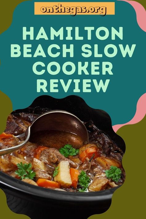 The Hamilton Slow Cooker is a nifty kitchen appliance, allowing you to effectively manage your time spent cooking and getting your meals absolutely perfect. On The Gas wrote this Hamilton Beach Slow Cooker Review, and we’ve selected the top 4 choices which would make the perfect addition to any kitchen. We take an in-depth look at all the impressive features of these slow cookers. Read our complete article here to see our recommendations. #HamiltonBeachSlowCooker #SlowCookerReview #SlowCooker Manage Your Time, Hamilton Beach, Slow Cookers, Kitchen Appliance, Top 4, Small Appliances, Slow Cooker, The Top, Kitchen Appliances