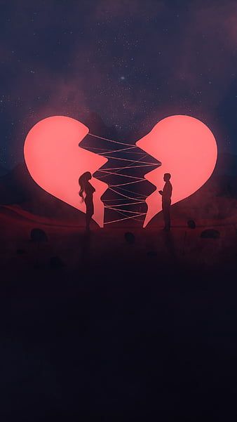 Aesthetic Breakup, Heart Wallpaper Hd, Breakup Picture, Easter Wallpaper, Heart Iphone Wallpaper, Hd Phone Wallpapers, Emoji Wallpaper, Random Art, Wallpapers Iphone