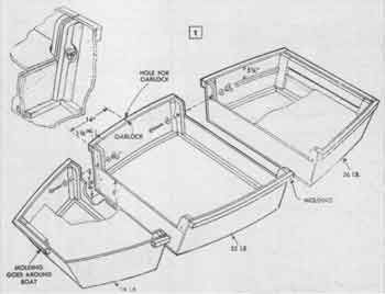 3pc take apart kids boat or tender Floating Boat Docks, Kids Boat, Cardboard Boat, Folding Boat, Plywood Boat Plans, Wood Boat Plans, Plywood Boat, Wooden Boat Building, Wooden Boat Plans