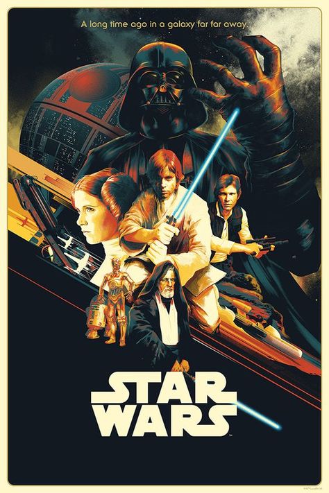 Best Star Wars Posters from All Episodes Battle Star Galactica, Matt Taylor, Battlestar Galactica 1978, Star Wars Episode Iv, Star Wars Movie, Battlestar Galactica, A New Hope, Star Wars Stuff, New Hope