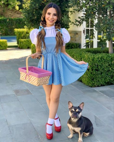 Dorothy Wizard Of Oz Costume, Dorthy Costume, Wizard Of Oz Costume, Oz Costume, Hallowen Party, Dorothy Costume, Rosanna Pansino, Dorothy Wizard Of Oz, Hot Costume