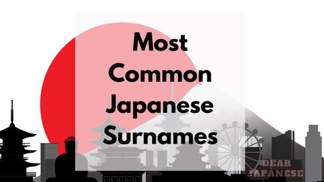 Looking for common Japanese surnames. Here’s a list of the most common Japanese surnames. Check it out!    Surnames are always unique to the individual. Since they influence our identities. Every Japanese surname has a rich history. Each bone conveys a story connected to a significant pack of ancient days.  However, your surname may hint at […] Surnames With Meaning, Japanese Surnames, Japanese Last Names, Ryukyu Islands, Japanese History, Japanese Kanji, Japanese People, Japanese Names, Japanese Words