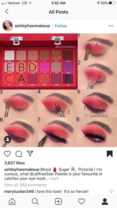 Blood Money Palette Looks, Jeffree Star Morphe Palette Looks, Blood Sugar Palette Looks, Jeffree Star Palette Looks, Jeffree Star Makeup Looks Step By Step, Jeffree Star Blood Sugar Palette Looks, Jeffree Star Makeup Looks, Jeffree Star Jawbreaker Palette Looks, Star Eyeshadow