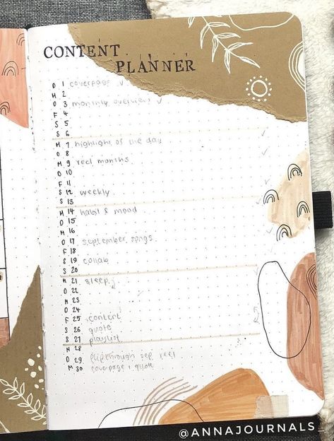 Bujo Content Planner, Bullet Journal Contents, Content Planner, Bullet Journal Inspo, Content Creator, Bullet Journal