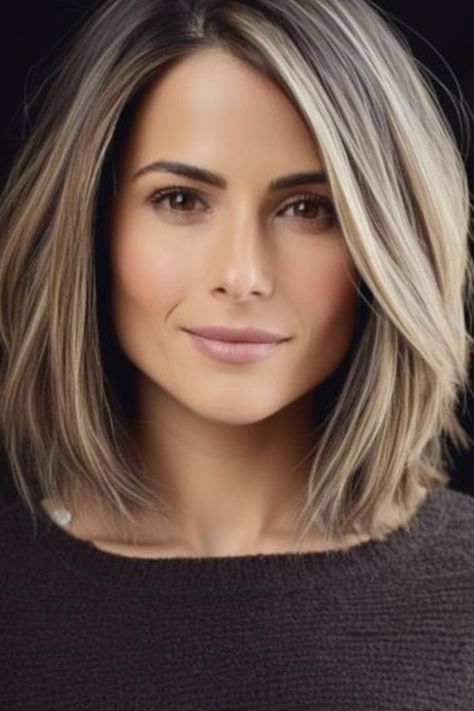 Medium Hair Styles For Women, Choppy Bob Hairstyles, Shoulder Length Hair Cuts, Long Bob Hairstyles, Haircuts For Medium Hair, Hair Color And Cut, Medium Hair Cuts, Shoulder Length Hair, Short Bob Hairstyles