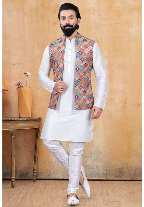 Pakistani Suits Party Wear, Lucknowi Kurta, Indian Wedding Clothes For Men, Nehru Jacket For Men, Black Lehenga, Lehenga Choli Wedding, Couple Wedding Dress, Half Jacket, Beige Suits