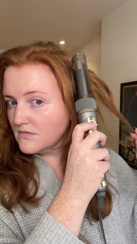 Here's my full thoughts on the curler: This is the Conair Curl Secret ... | Automatic Curling Iron | TikTok Conair Infinity Pro, Haircut Options, Curl Secret, Curling Wands, Rotating Curling Iron, Automatic Curling Iron, Automatic Hair Curler, Dyson Airwrap, Tight Curls