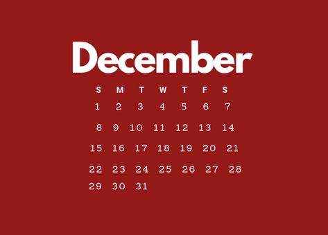 December 2024 Calendar Widget, Calendar December 2024, December 2024 Calendar, December Calendar 2024, Red Calendar, Washi Tape Journal, Calendar Widget, December Calendar, Holiday Calendar