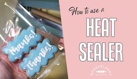 How to Use a Heat Sealer for Cookies Writing With Royal Icing, Writing Icing Recipe, Tipless Piping Bags, Writing Icing, Icing Consistency, Piping Tip, Easter Sugar Cookies, Camping Breakfast, Cookie Bags