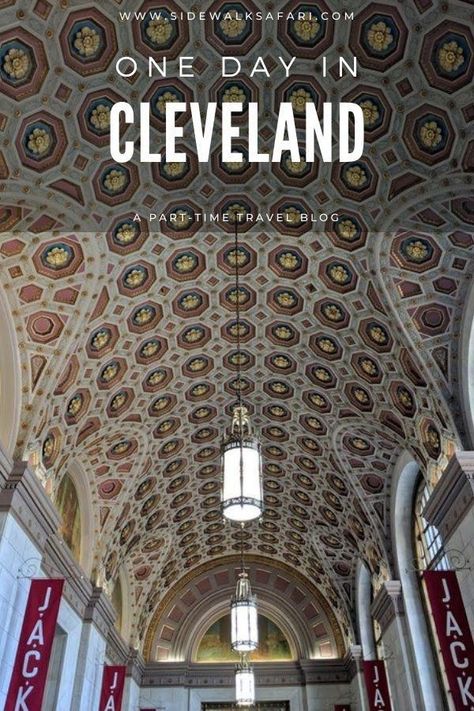 Cleveland West Side Market, Fun Places To Visit, Ohio Vacations, Cleveland City, Downtown Cleveland, Rust Belt, Cool Things To Do, Midwest Travel, Abandoned Amusement Parks