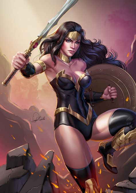 Power Princess Marvel, Power Princess, Squadron Supreme, Heroes Reborn, Wonder Woman Art, Geek Art, Comics Girls, Dc Comics Art, Superhero Art