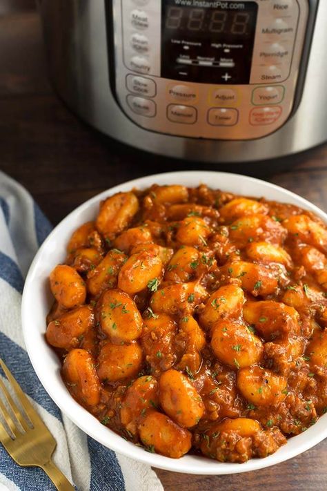 Sausage Gnocchi, Simply Happy Foodie, Ip Recipes, Italian Spices, Best Instant Pot Recipe, Instant Pot Soup, Winter Evening, Gnocchi Recipes, Instant Pot Dinner Recipes