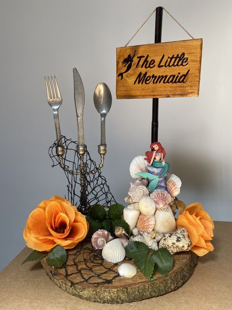 Disney Theme Table Decor, Disney Wedding Centerpieces Wedding Table Decor, Disney Inspired Centerpieces, Disney Theme Centerpieces Diy, Disney Theme Centerpieces, Disney Wedding Ideas Decorations, Disney Centerpieces Wedding, Disney Table Centerpieces, Little Mermaid Centerpieces