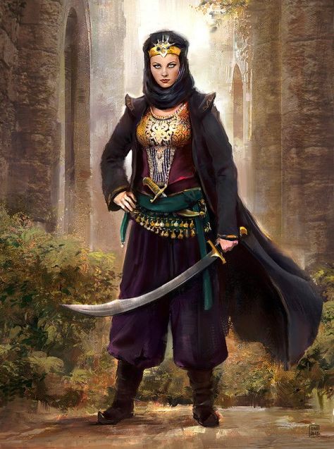 Persian Warrior, Persian Women, Woman Warrior, Warriors Wallpaper, Arab Women, Beauty Art, Islamic Art, Samurai Gear, Dungeons And Dragons