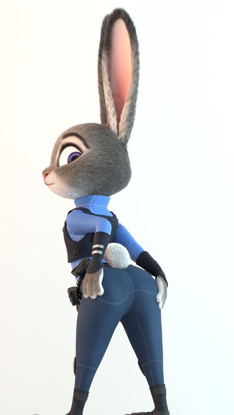 Bunny Butt | Zootopia | Know Your Meme Judy Hops, Zootopia Judy Hopps, Zootopia Nick And Judy, Rabbit Names, Nick And Judy, Bunny Cages, Background Remove, Bunny Painting, Judy Hopps