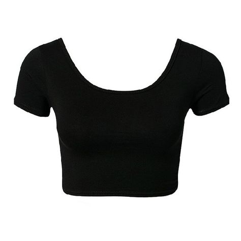 Crossed Back Short Sleeve Crop Tops Plain Black ($13) ❤ liked on Polyvore featuring tops, crop tops, crop, shirts, black crop top, criss cross back top, black crop shirt, cross back top and black top Plain Black Crop Top, Plain Crop Tops, Roblox T Shirts, Shirts Crop, Character Inspired Outfits, Roblox T-shirt, Black Short Sleeve Shirt, Back Shirt, Black 13