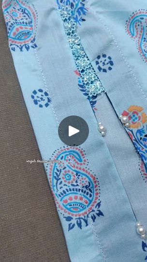 Shirts Daman Design, Shirt Daman Design, Duptta Design, Stitching Hacks, Neck Designs For Kurtis, Daman Design, Diy Earrings Materials, Tape Wall Art, Sewing Designs