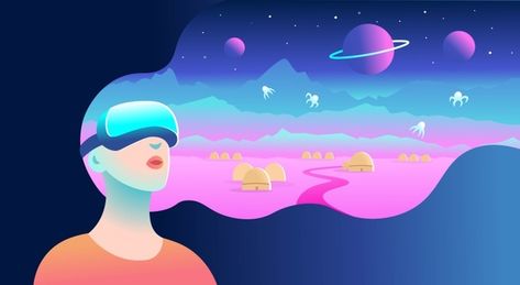 Tech Images, Video Game Pattern, Spaceship Illustration, Virtual Reality Art, Fairy Background, Tech Image, Virtual Reality Design, Virtual Reality Goggles, Space Backgrounds