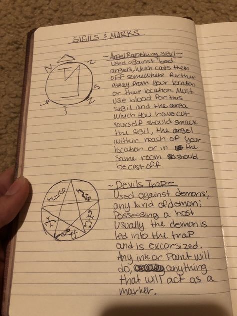 Supernatural Spells, Magical Creatures Mythology, John Winchester Journal, Supernatural Facts, The Satanic Bible, White Magic Spells, Supernatural Books, Supernatural Tattoo, Magick Symbols