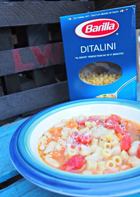 barilla Ditalini Soup, Soup With White Beans, White Beans Recipe, Family Pasta, White Bean Recipes, Barilla Pasta, Tortilla Soup Recipe, Snack Shop, Well Read