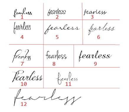 Lettering Fearless Tattoo, Tattoo Wrist, Tattoo Font, Tattoo Script, Hair Tattoos, 1 Tattoo, Word Tattoos, Small Tattoo, Skin Art